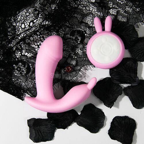 Dương vật mini tai thỏ điều khiển xa mát xa điểm G kích dục