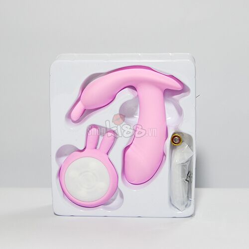 Dương vật mini tai thỏ điều khiển xa mát xa điểm G kích dục