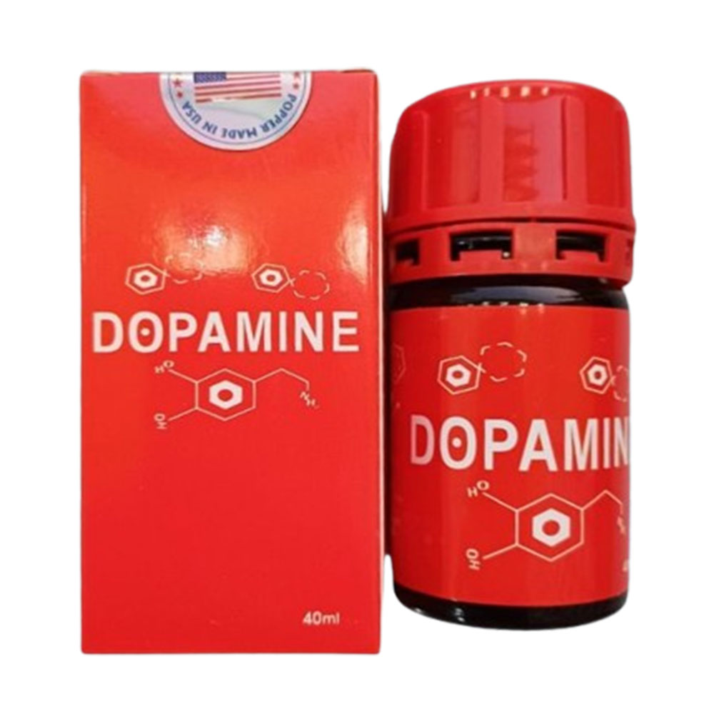 Popper Dopamine đỏ 40ml USA mùi quyến rũ tác dụng kéo dài 