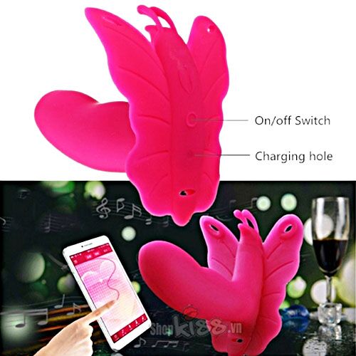 Dương Vật Giả Bướm Rung Realov LYDIA Kích Thích Âm Vật Điểm G