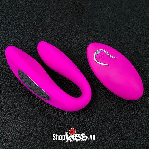 Trứng rung tình yêu điều khiển từ xa 2 điểm 10 chế độ pin sạc chống nước