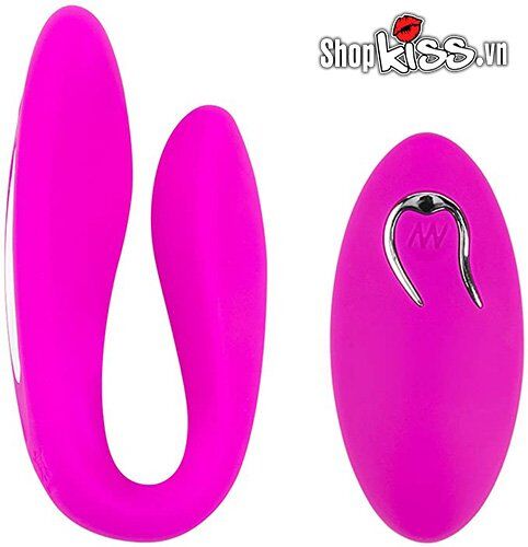 Trứng rung tình yêu điều khiển từ xa 2 điểm 10 chế độ pin sạc chống nước