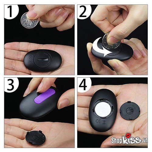 Remote Control Vibrating Egg Panties Black Silicone LoveToy