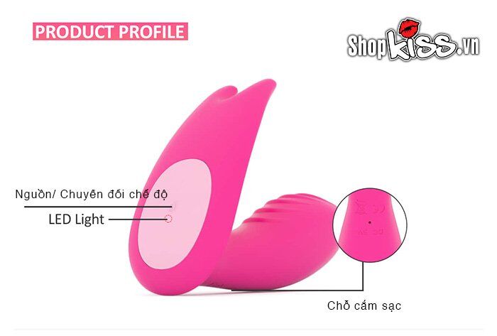 Dụng cụ kích thích điểm G âm vật Magic Eidolon điều khiển app tiện lợi