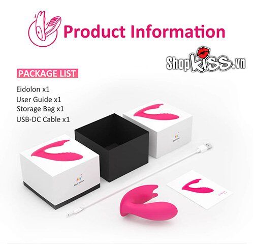 Dụng cụ kích thích điểm G âm vật Magic Eidolon điều khiển app tiện lợi