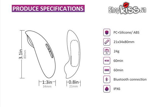 Magic Motion Candy Vibrating Egg Remote App Control Sexy Lingerie Toy