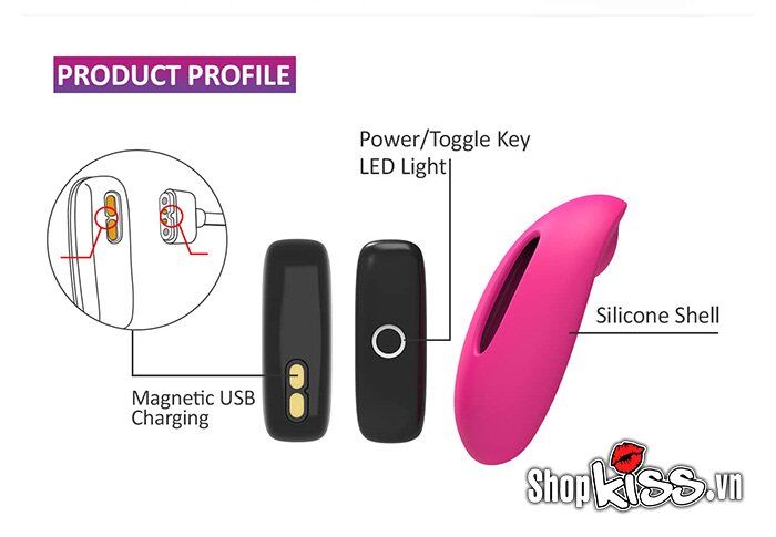  Phân phối Trứng rung gắn quần lót Magic Motion Candy – Điều khiển xa qua App tốt nhất