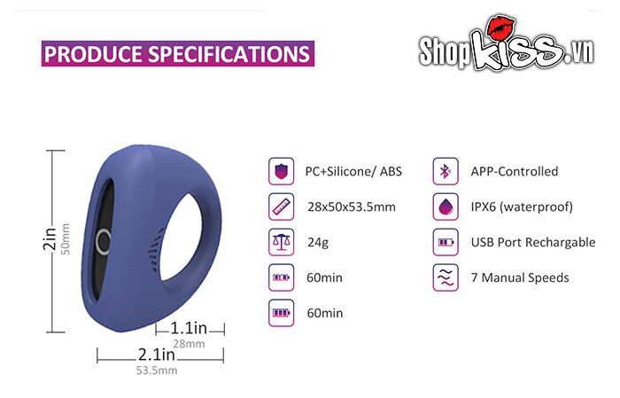 Combo đồ chơi tình dục nam nữ rung mạnh điều khiển APP tiện lợi