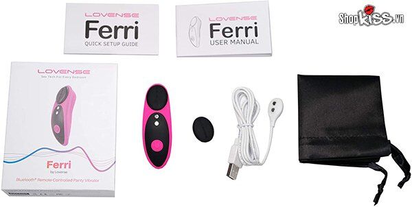 Phân phối Máy rung gắn quần lót nữ bằng lực hít từ tính Lovense Ferri – Điều khiển qua App nhập khẩu Phân phối Máy rung gắn quần lót nữ bằng lực hít từ tính Lovense Ferri – Điều khiển qua App nhập khẩu