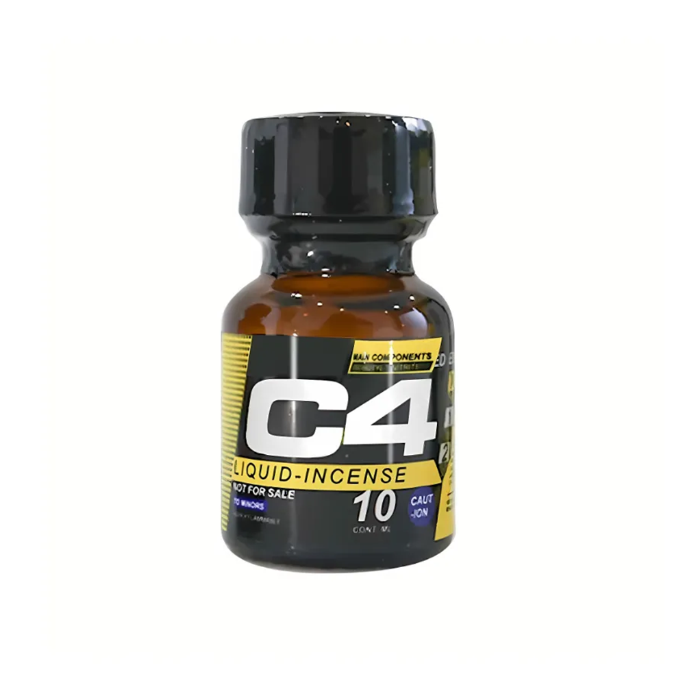 Chai Popper C4 Black Yellow 10ml Hít Tăng Khoái Cảm Nhanh
