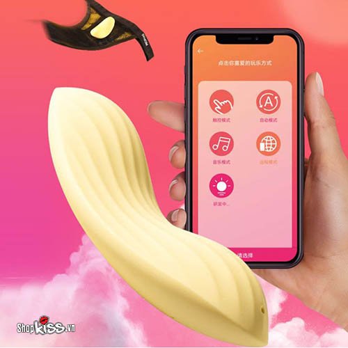 Máy Rung Gắn Quần Lót Svakom Echo Neo Điều Khiển App Thông Minh