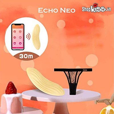 Máy Rung Gắn Quần Lót Svakom Echo Neo Điều Khiển App Thông Minh