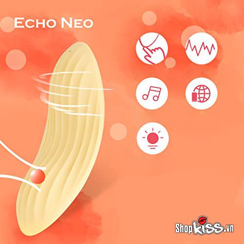 Máy Rung Gắn Quần Lót Svakom Echo Neo Điều Khiển App Thông Minh