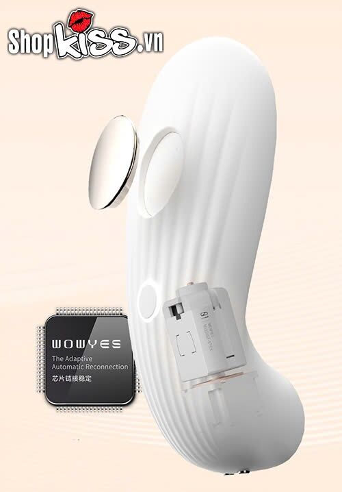Trứng rung gắn quần lót A4 Shell WOWYES kích thích khoái cảm cao cấp