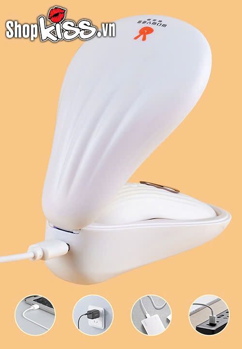 Trứng rung gắn quần lót A4 Shell WOWYES kích thích khoái cảm cao cấp