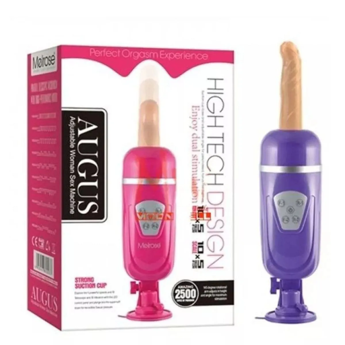 Dương Vật Giả Tự Động Thụt Augus Rung Tự Động Cho Nữ Thủ Dâm