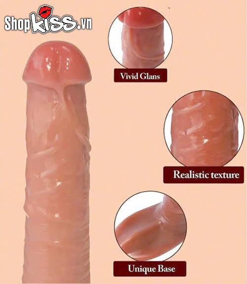 Dương vật giả gắn quần chip rung thụt tỏa nhiệt điều khiển remote