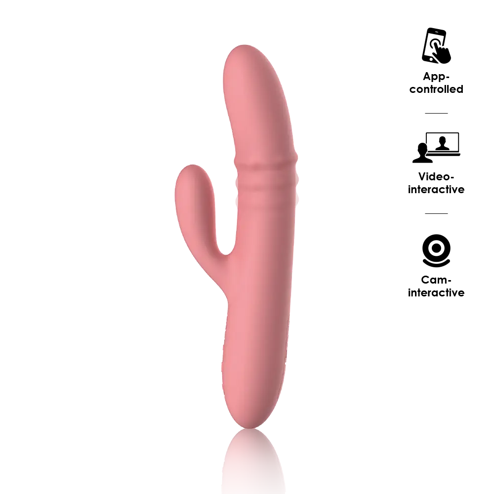 Dương Vật Giả Svakom Mora Neo Silicone An Toàn Rung App