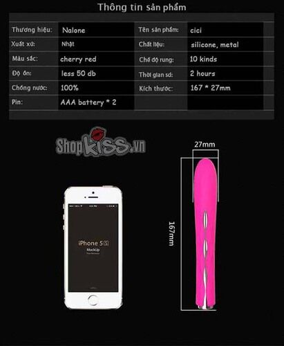 Nalone CiCi Alloy Silicone Multi-Mode G-Spot Vibrator