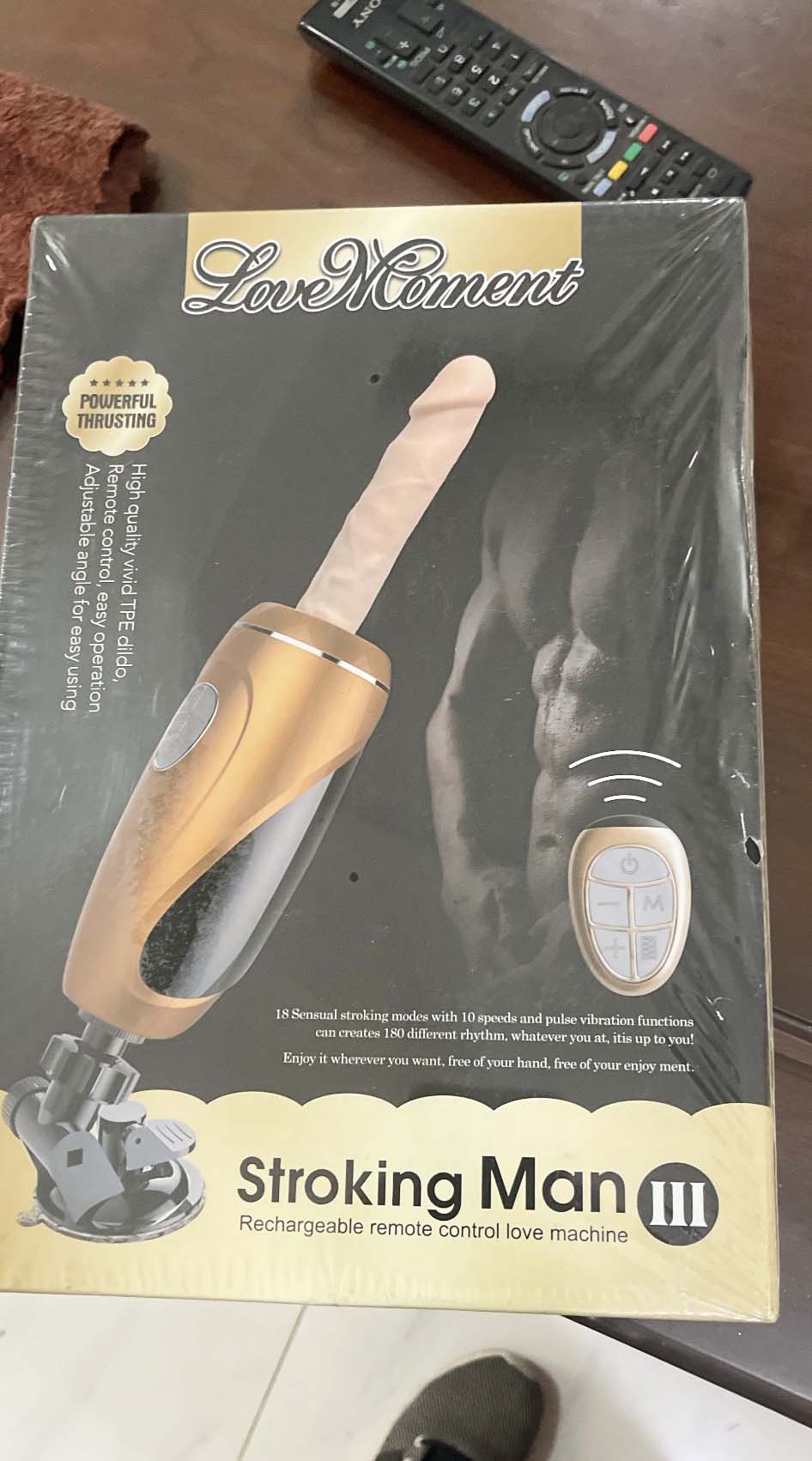 Dương Vật Giả Rung Thụt Stroking Man 3 Sextoy Cao Cấp Hàng Đẹp