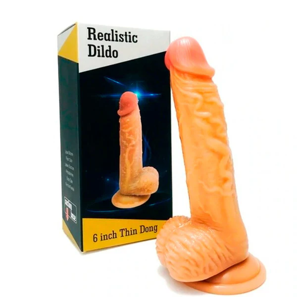 Dương Vật Giả Realistic 6 Inch Silic Thật Như Đời Kích Thước Lý Tưởng Dương Vật Giả Realistic 6 Inch Silic Thật Như Đời Kích Thước Lý Tưởng