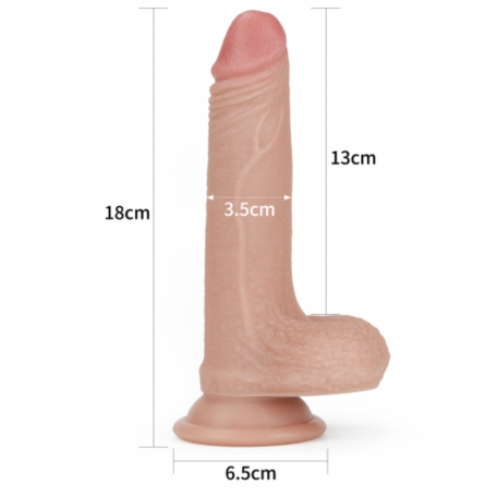 Dương vật giả Lovetoy 7.0 USA hít tường siêu mềm dẻo cao cấp