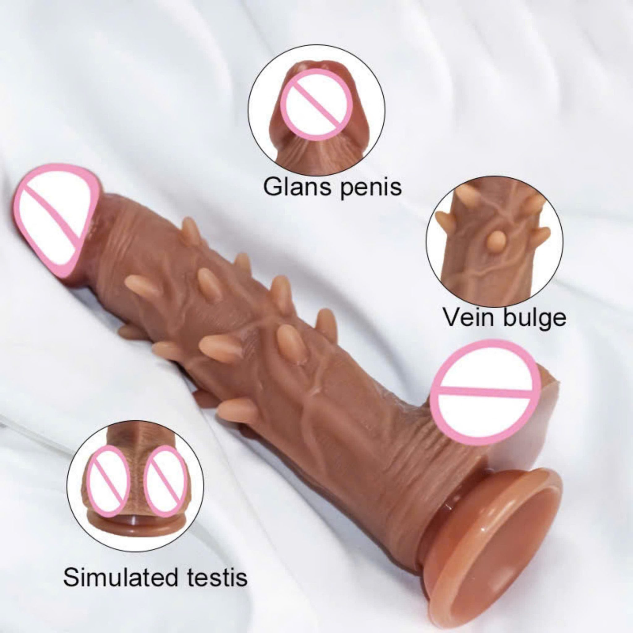 Dương Vật Giả JIUAI Siêu Mềm Gai Nhẹ Thoải Mua Ngay Giá Tốt