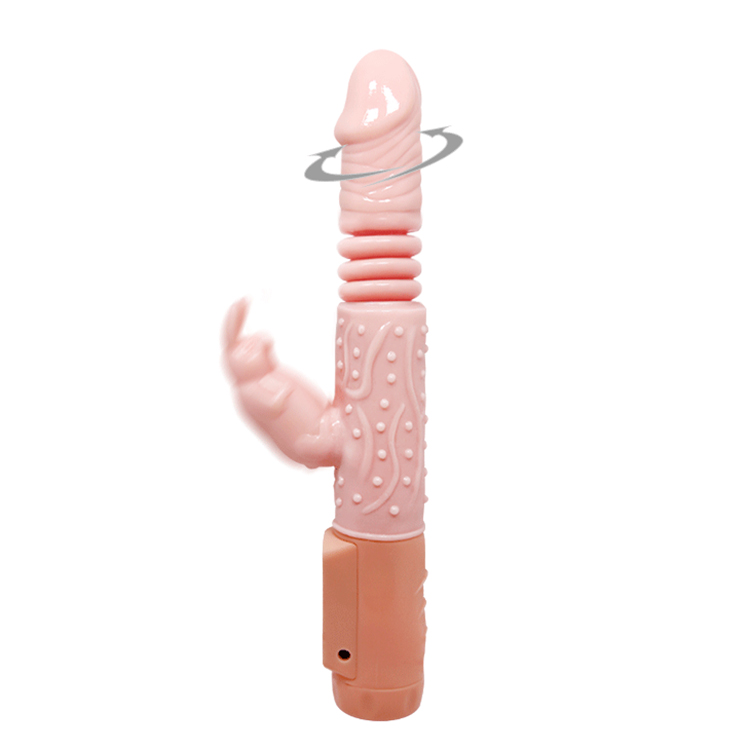 Dương Vật Giả Hot Bunny Rung Thụt 12 Chế Độ Nhiệt 48°C Hút Hồn