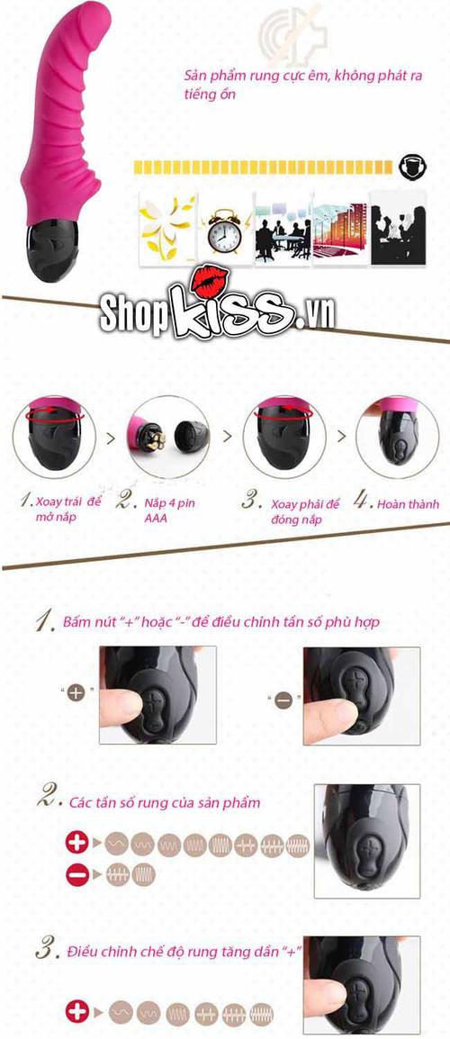  Kho sỉ Dương vật rung giật Fun Lolita cao cấp – Hàng Đức loại tốt