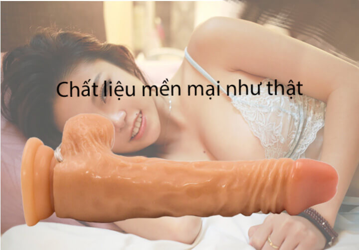 Dương vật giả gắn tường rung cao cấp Loveaider Imperial Root mềm