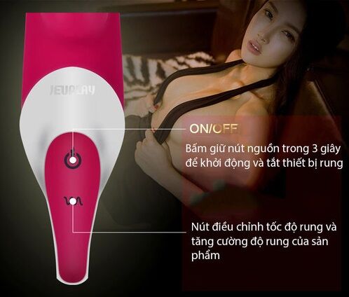 Máy thủ dâm Nano Jeuplay cao cấp sang trọng kích thích cực đỉnh