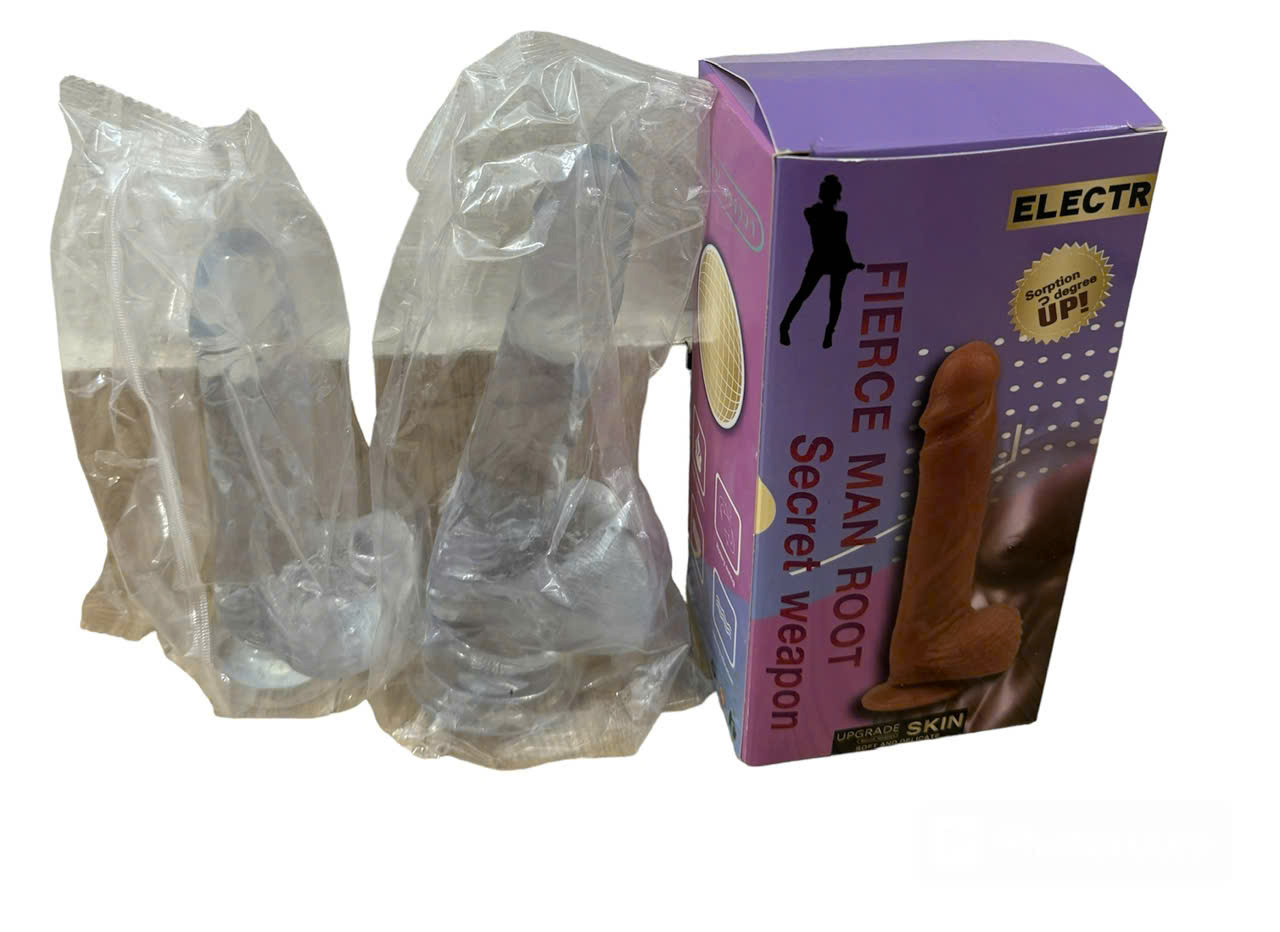 Dương Vật Giả Trong Suốt Electr Fierce Man Gắn Tường Siêu Mềm Mại