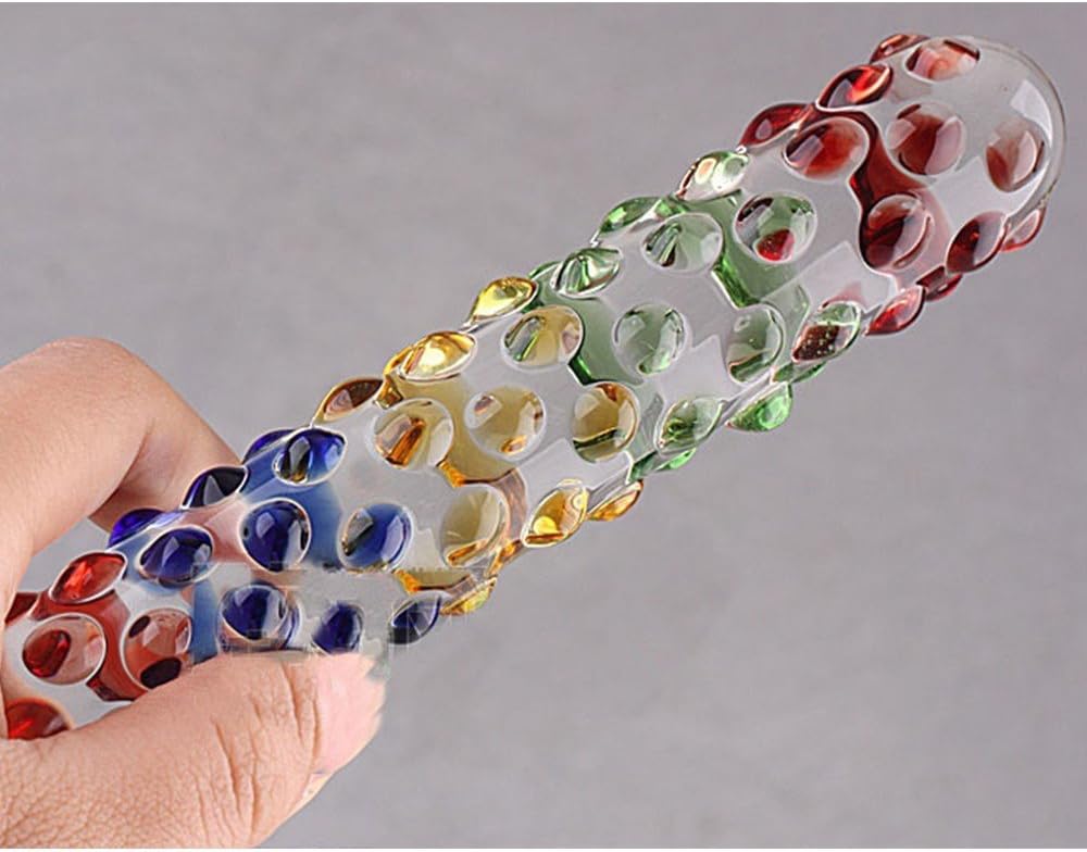 Dương vật giả thủy tinh gai nổi thủy tinh Borosilicate an toàn