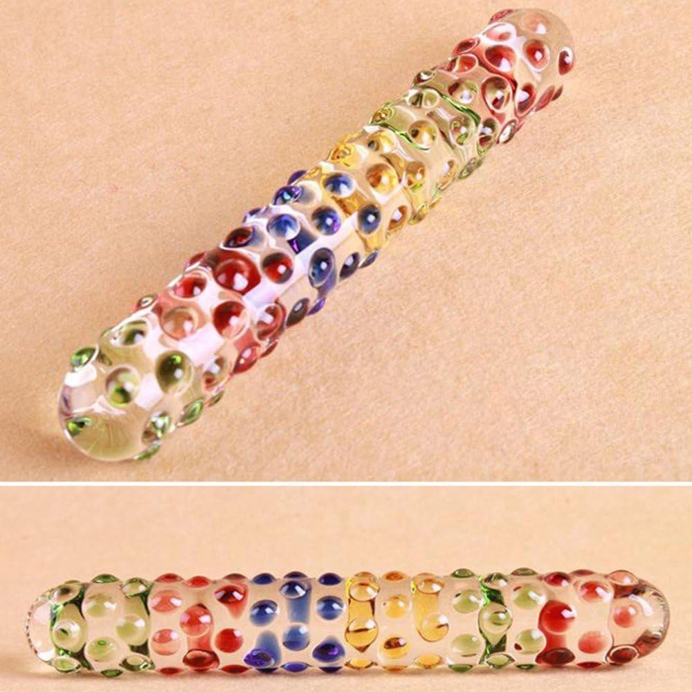 Dương vật giả thủy tinh gai nổi thủy tinh Borosilicate an toàn