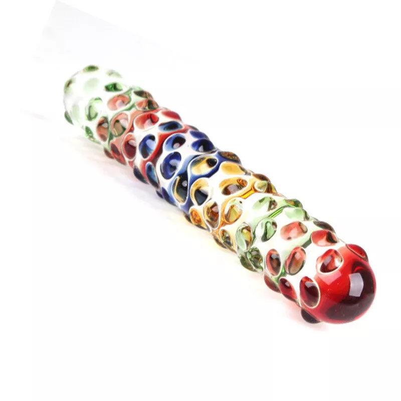 Dương Vật Giả Thủy Tinh Borosilicate Đa Hình Gai Kích Thích - Dễ Dùng