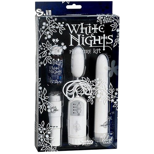  Nhập sỉ Bộ mát xa cao cấp Doc Johnson White Nights Pleasure Kit  giá sỉ 