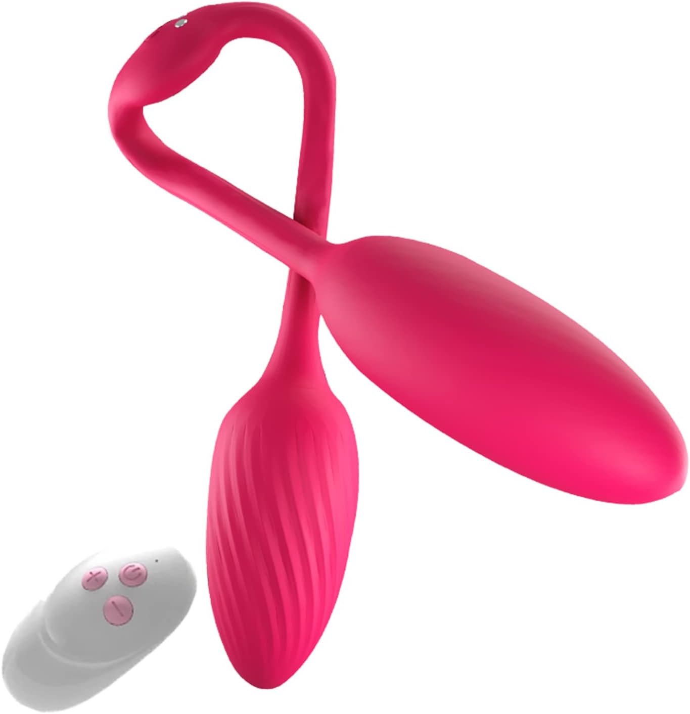 Trứng Rung Hai Đầu YcsLust Silicone Y Tế Remote Tình Dục