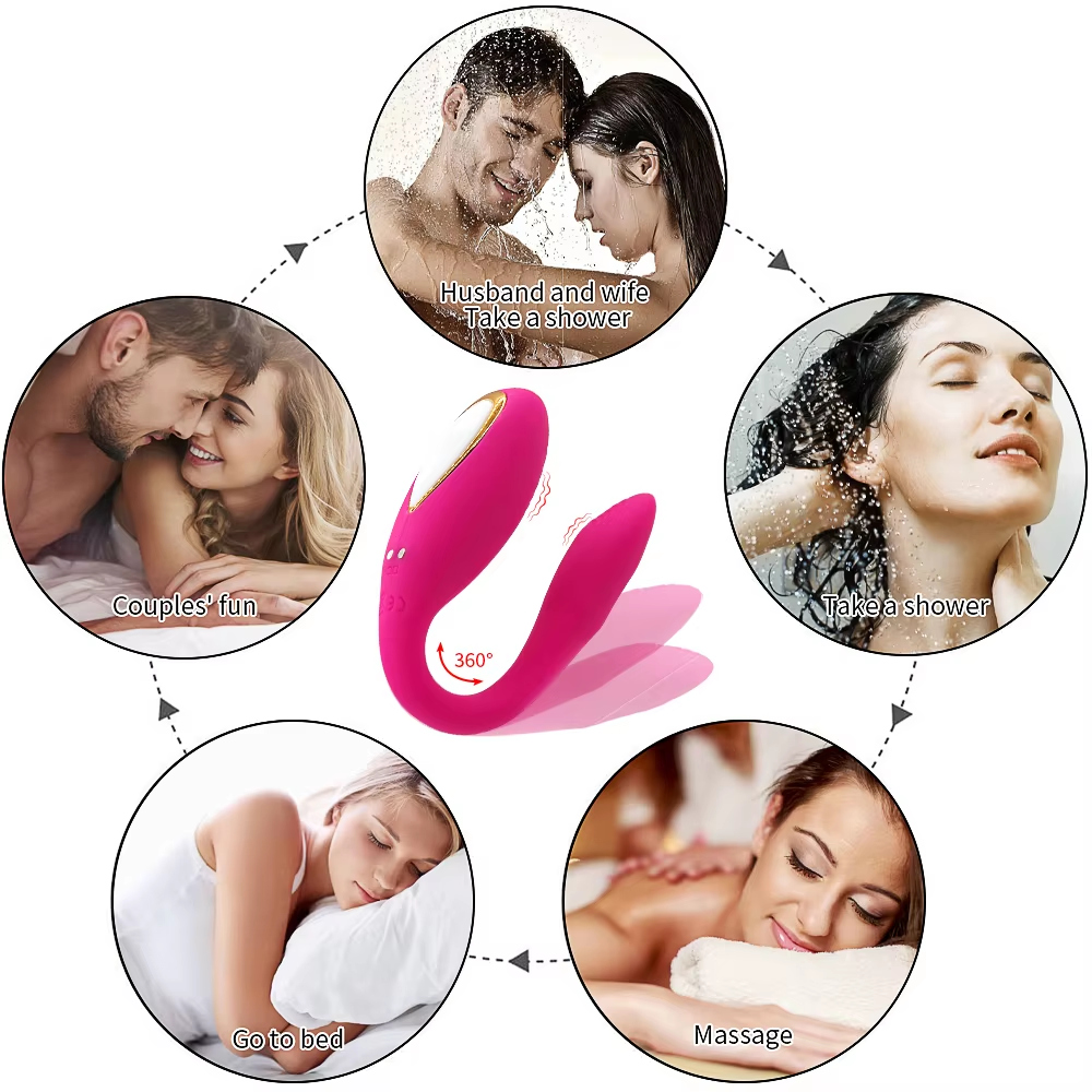 Trứng rung chữ U điều khiển từ xa kích thích