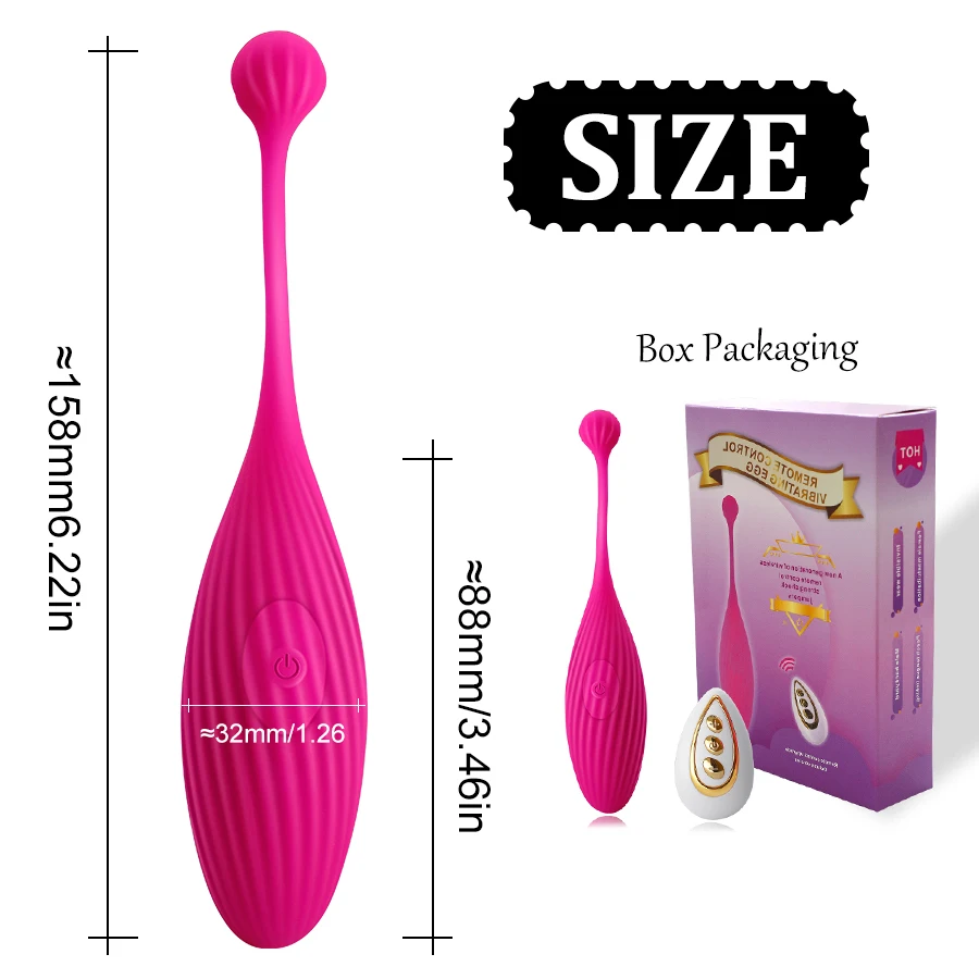 Powerful Remote Control Vibrating Love Egg Intense Pleasure
