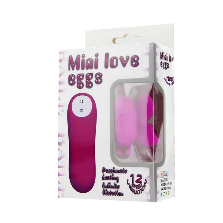 Trứng Rung Mini Love Con Bướm 12 Chế Độ Rung Sướng Đỉnh