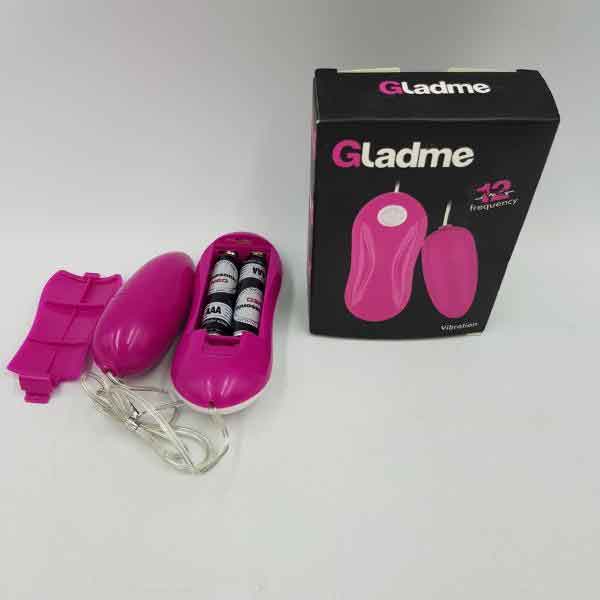 Trứng Rung Gladme Mạnh Mẽ Dây Dài Sử Dụng Pin AAA Độc Đáo