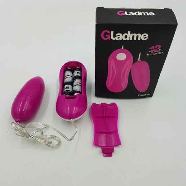 Trứng Rung Gladme Mạnh Mẽ Dây Dài Sử Dụng Pin AAA Độc Đáo