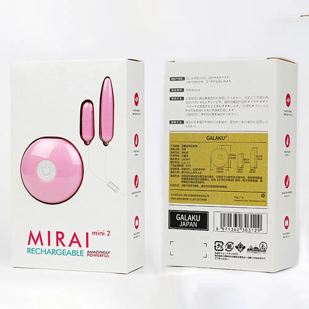 Trứng Rung Galaku Mirai Mini Siêu Mạnh Kích Thích Tình Yêu