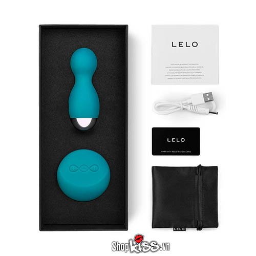 Trứng Rung Lelo Hula Beads Silicone Cao Cấp Chống Thấm Nước