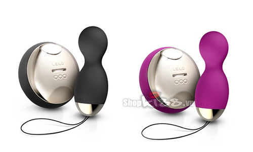 Trứng Rung Lelo Hula Beads Silicone Cao Cấp Chống Thấm Nước