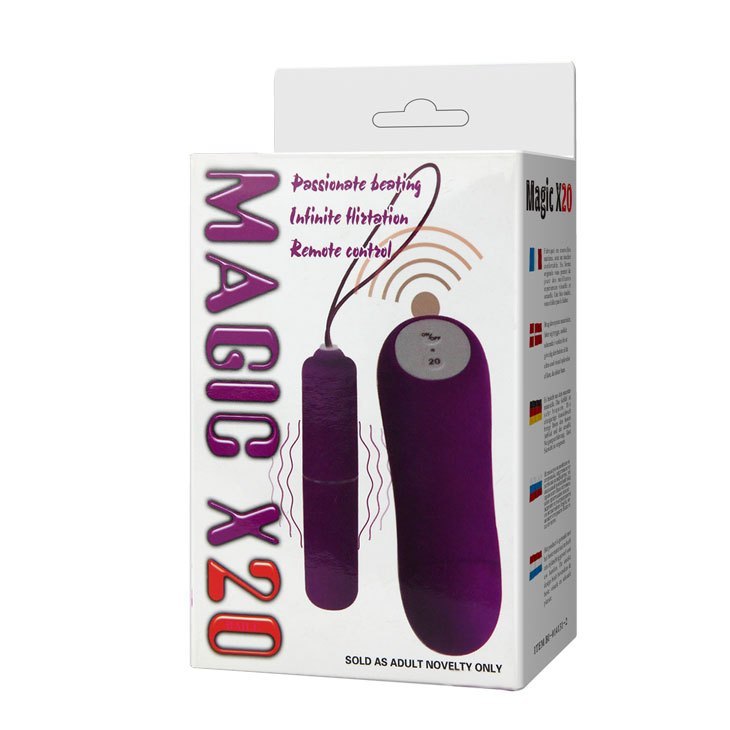 Trứng rung Magic X20 20 chế độ kích thích đỉnh cao