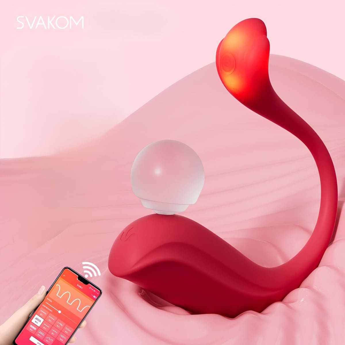 Trứng rung Svakom Phoenix Neo 2 điều khiển điện thoại rung mạnh