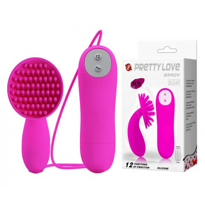 Trứng rung silicon hoa sen Brady Pretty Love 12 chế độ