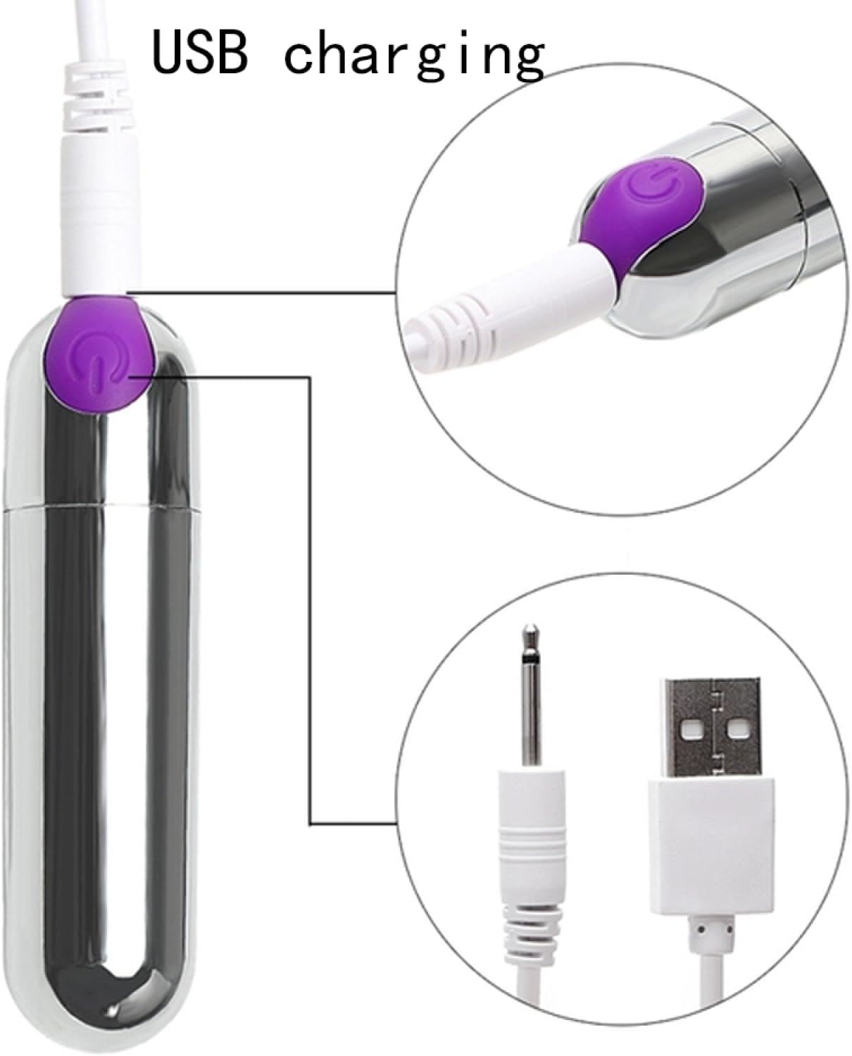 Yeain USB Rechargeable Super Strong Vibrating Egg