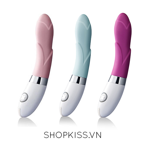 Máy mát xa điểm G Lelo Iris silicon ABS cao cấp 6 chế độ rung pin sạc tiện lợi